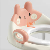 قاعدة تدريب الأطفال على استخدام التواليت – تصميم أرنب لطيف